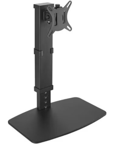 AISENS Soporte de Sobremesa para Monitor DT32TSR-115- Giratorio- Inclinable- hasta 8kg