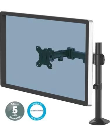 FELLOWES Soporte de Mesa para Monitor 8502501- Giratorio- Inclinable- hasta 8kg