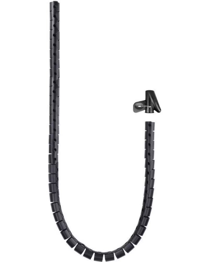 NANO CABLE Organizador de Cables en Espiral Nanocable 10 36 0002-BK- 2m
