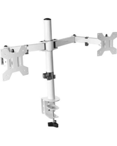 MARS GAMING Soporte de Mesa para 2 Monitores MARM2- Giratorio- Inclinable- hasta 8kg