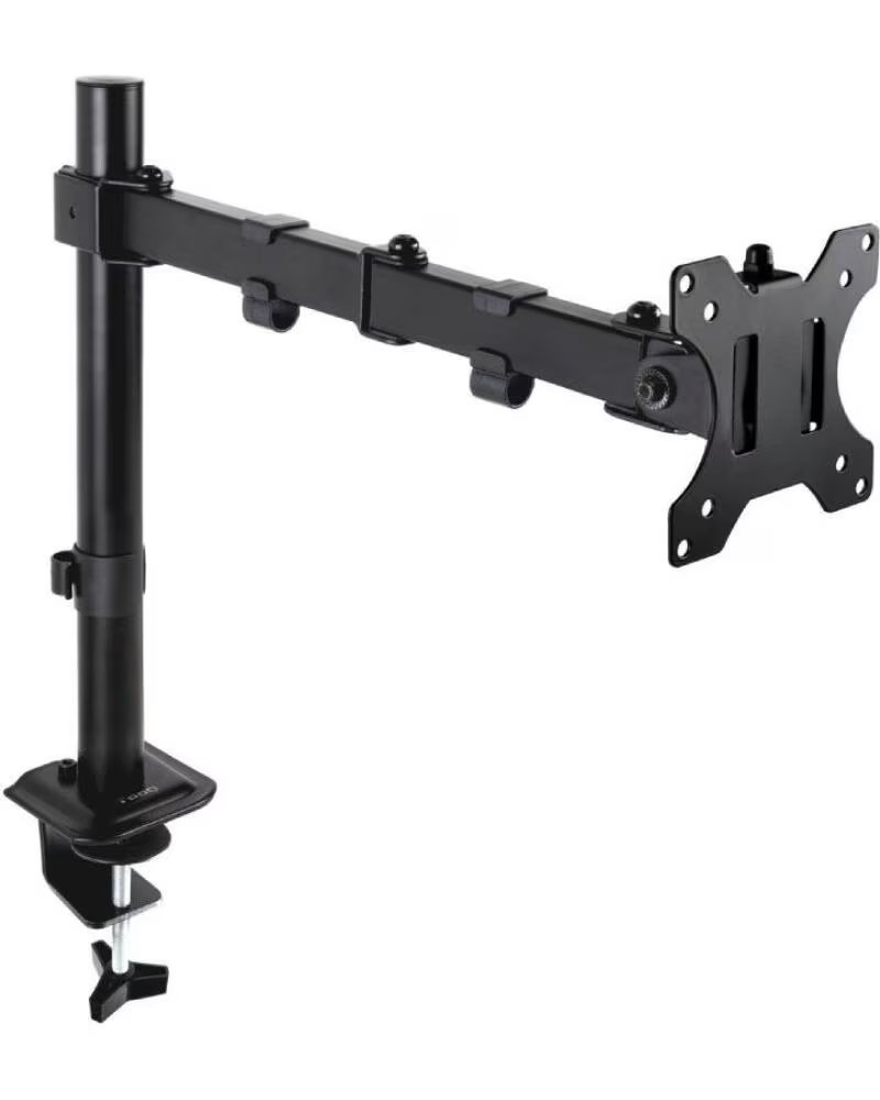 TOOQ Soporte de Mesa para Monitor DB1801TN-B- Giratorio- Inclinable- hasta 8kg