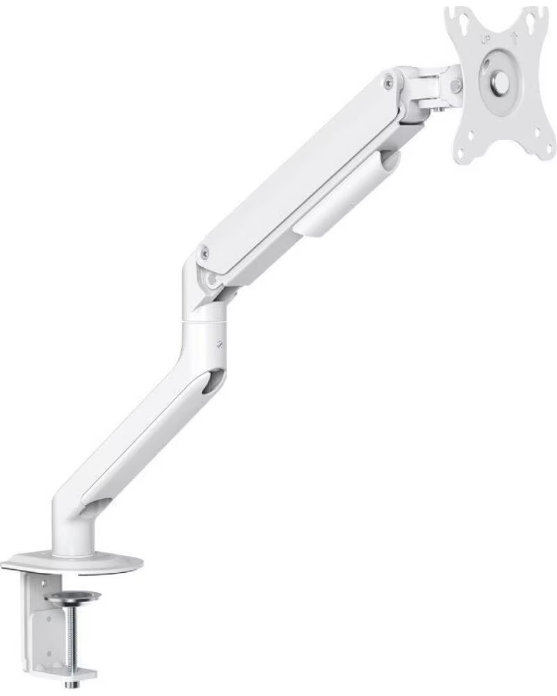 TOOQ Soporte de Mesa para Monitor DB4032TNR-W- Giratorio- Inclinable- hasta 9kg
