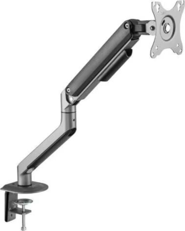 TOOQ Soporte de Mesa para Monitor DB4032TNR-G- Giratorio- Inclinable- hasta 9kg