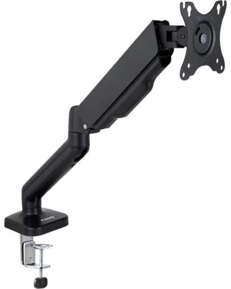 TOOQ Soporte de Mesa para Monitor DB5032TNR-B- Giratorio- Inclinable- hasta 9kg