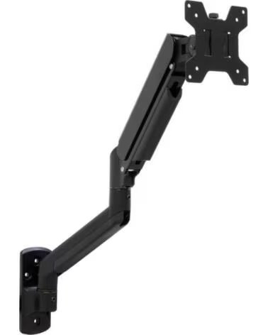 TOOQ Soporte de Pared para Monitor LP1334TNR-B- Giratorio- Inclinable- Rotatorio- hasta 10kg