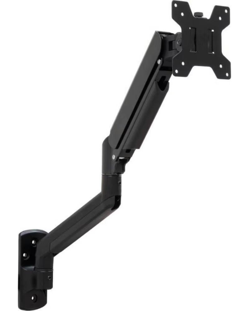TOOQ Soporte de Pared para Monitor LP1334TNR-B- Giratorio- Inclinable- Rotatorio- hasta 10kg