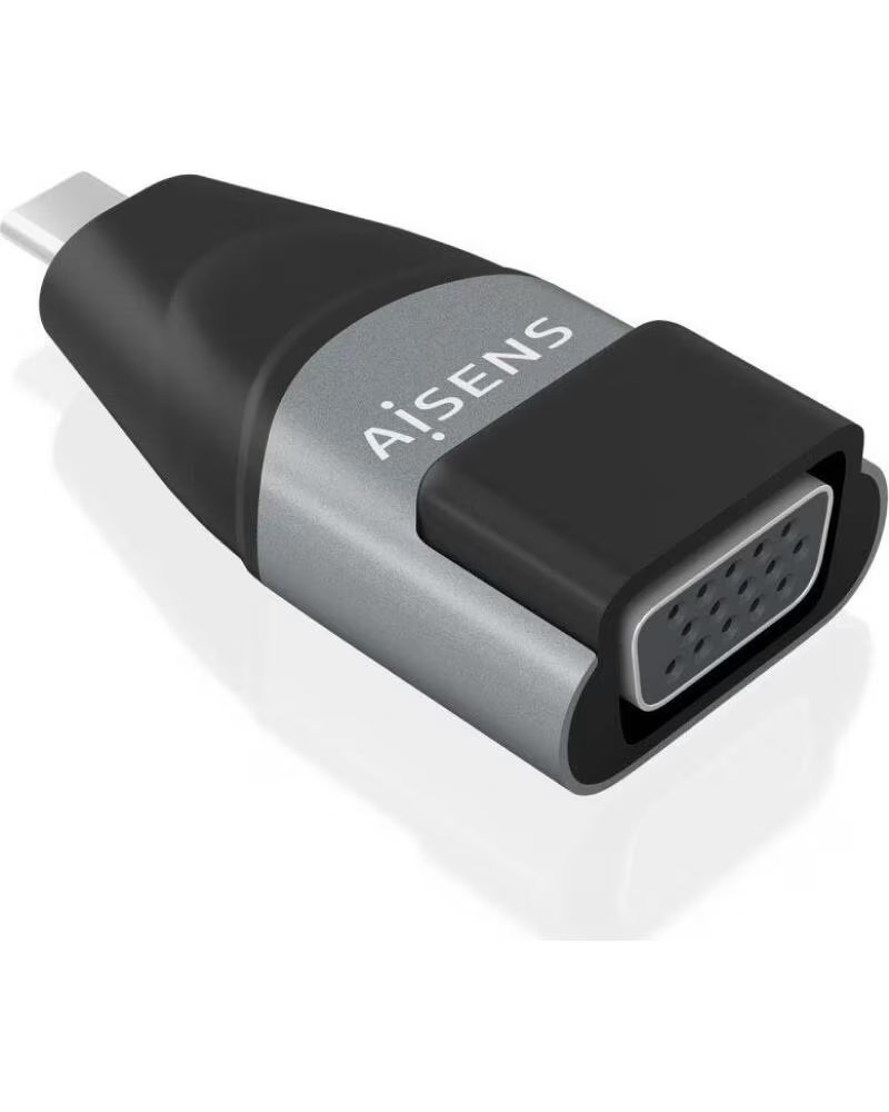 AISENS Adaptador USB Tipo-C A109-0863- USB Tipo-C Macho- VGA Hembra