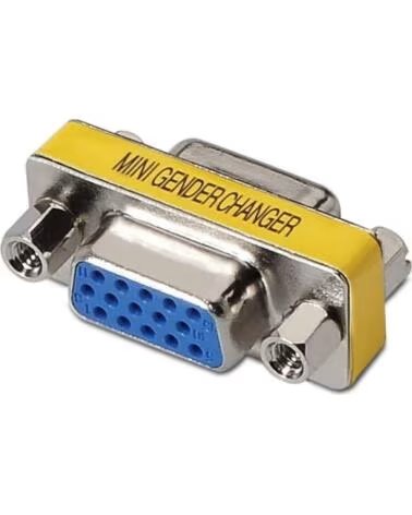 AISENS Adaptador A114-0082- VGA Hembra - VGA Hembra