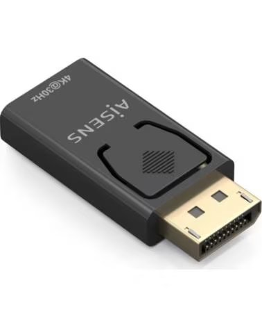 AISENS Conversor A125-0949- DisplayPort Macho - HDMI Hembra- Negro