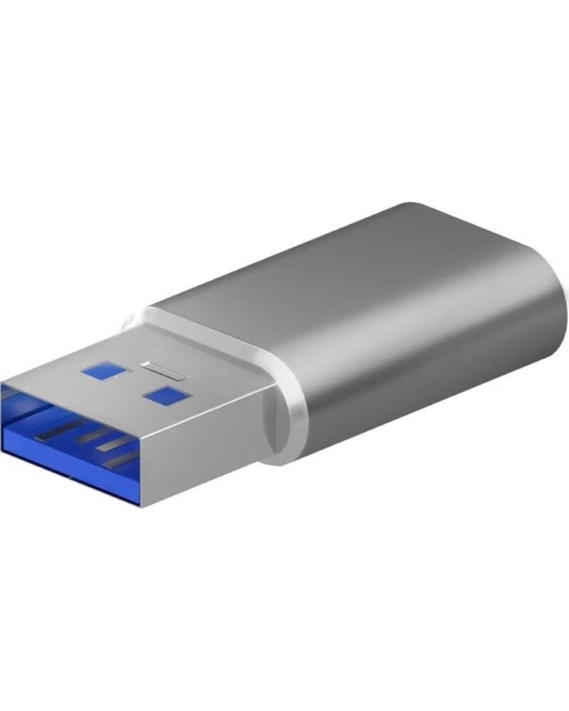 AISENS Adaptador USB 3 2 GEN2 A108-0677- USB Tipo-C Hembra - USB Macho