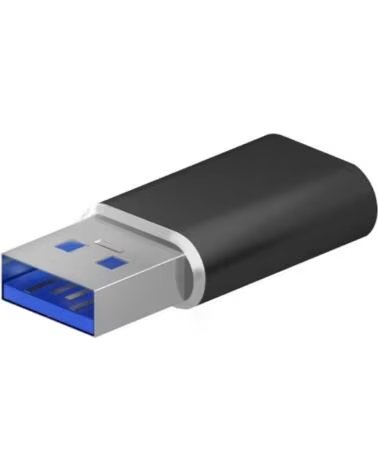 AISENS Adaptador USB 3 2 GEN2 A108-0678- USB Tipo-C Hembra - USB Macho