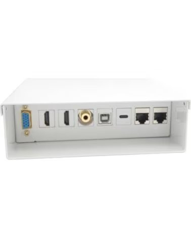AISENS Caja de Conexiones A127-0720- VGA - 2x HDMI - Jack 3 5 - USB Tipo-C - USB - 2x RJ45