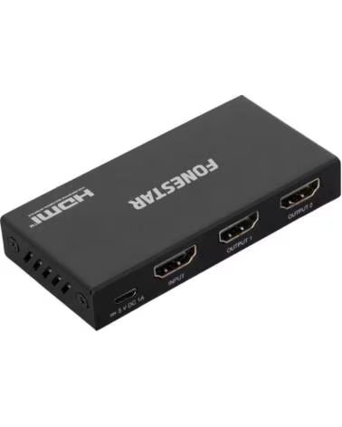 FONESTAR Duplicador HDMI FO-22S2ED- 2x HDMI Hembra - HDMI Macho