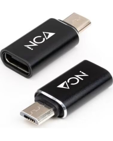 NANO CABLE Adaptador Nanocable 10 02 0014- MicroUSB Macho - USB Tipo-C Hembra