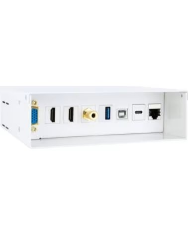 NANO CABLE Caja de Conexiones Nanocable 10 35 0004- VGA - 2x HDMI - Jack 3 5 - USB 3 0 - USB Tipo-C - USB 2 0 - RJ45