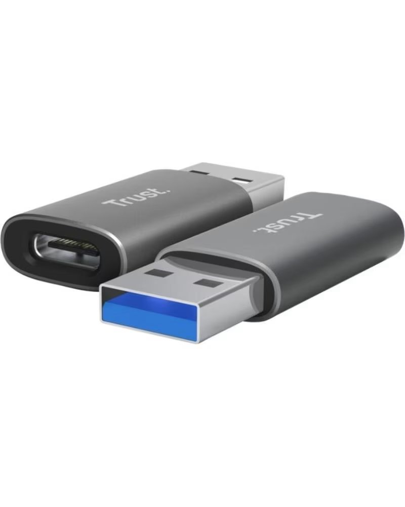 TRUST Adaptador USB 3 2 GEN2 Calyx - USB Tipo-C Hembra - USB Macho
