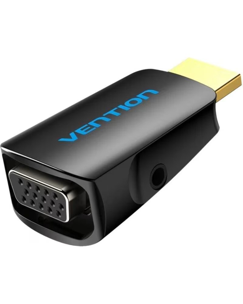 VENTION Adaptador Conversor AIDB0- HDMI Macho a VGA Hembra- Audio Jack 3 5mm