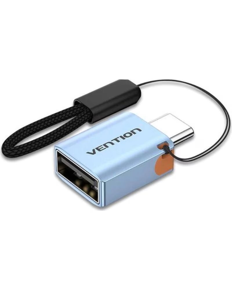 VENTION Adaptador OTG USB 3 1 CUBH0- USB Tipo-C Macho - USB Hembra- Azul