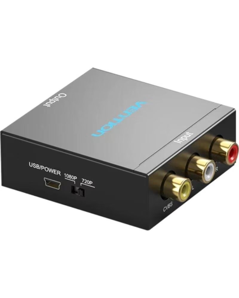 VENTION Convertidor RCA a HDMI AEFB0- RCA Hembra - HDMI Hembra - MiniUSB Hembra