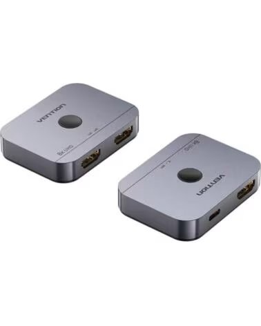 VENTION Switch Conmutador 8K HDMI 2 1 Bidireccional AKPH0 HDMI Hembra-USB-C Hembra - 2x HDMI Hembra