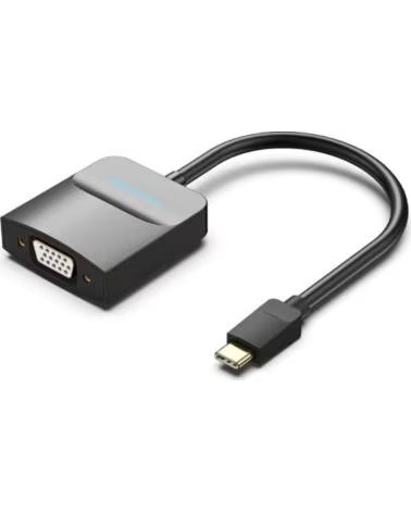 VENTION Adaptador USB Tipo-C TDDBB- USB Tipo-C Macho - VGA Hembra