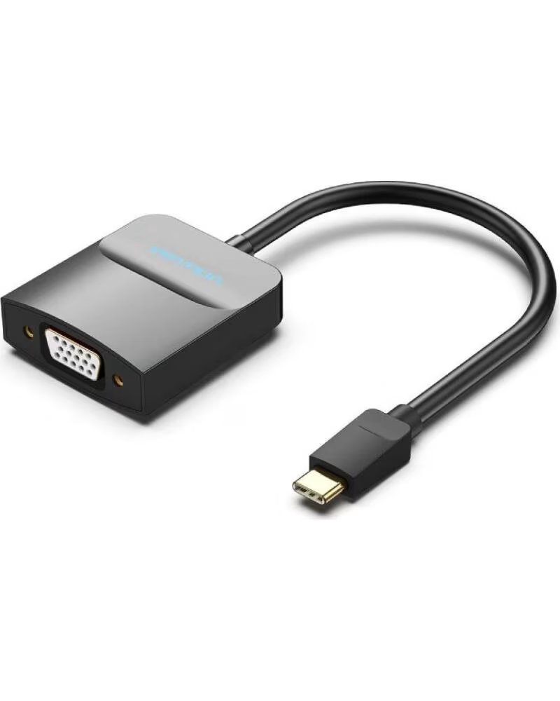 VENTION Adaptador USB Tipo-C TDDBB- USB Tipo-C Macho - VGA Hembra