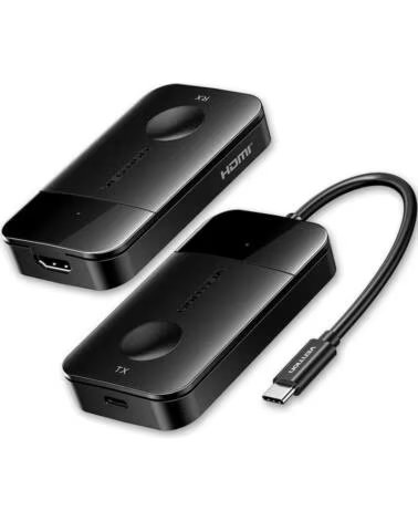 VENTION Adaptador-Transmisor de video inalambrico USB Tipo-C - HDMI ADOBB- 60W
