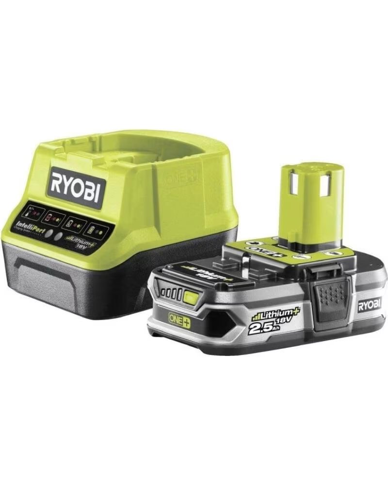 RYOBI Cargador Bateria de litio ONE RC18120-125- 18V 2 0Ah