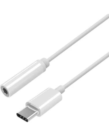 AISENS Conversor USB Tipo-C A109-0384- USB Tipo-C Macho - Jack 3 5 Hembra