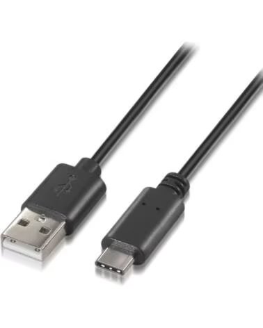 AISENS Cable USB 2 0 Tipo-C A107-0050- USB Tipo-C Macho - USB Macho- 480Mbps- 50cm- Negro