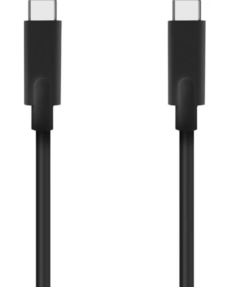 AISENS Cable USB 3 2 Tipo-C A107-0707 5GBPS 3A 60W- USB Tipo-C Macho - USB Tipo-C Macho- Hasta 60W- 5Gbps- 5m- Negro