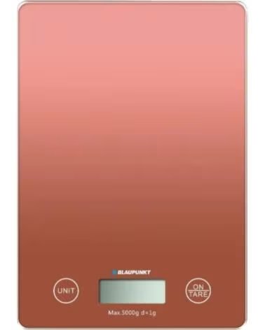 BLAUPUNKT Bascula de Cocina Electronica BP4013- hasta 5kg- Naranja Claro
