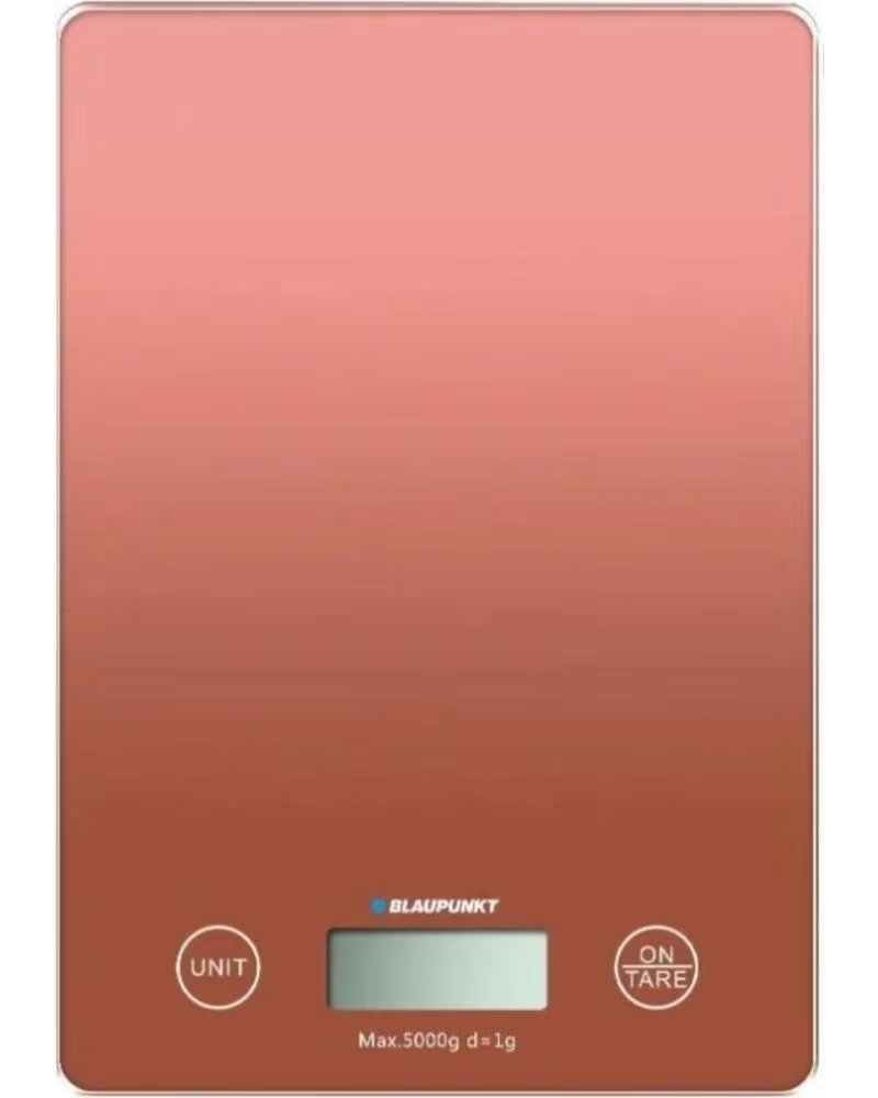 BLAUPUNKT Bascula de Cocina Electronica BP4013- hasta 5kg- Naranja Claro