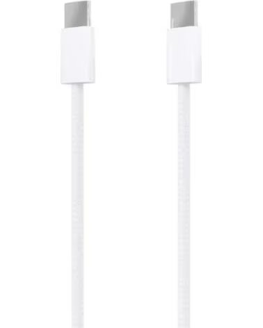 AISENS Cable USB 2 0 Tipo-C A107-0856- USB Tipo-C Macho - USB Tipo-C Macho- Hasta 60W- 480Mbps- 2m- Blanco