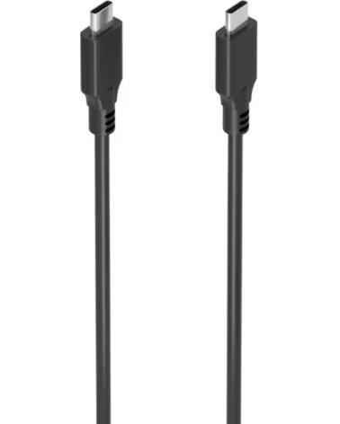 AISENS Cable USB 3 2 Tipo-C A107-0874 20GBPS 5A 100W- USB Tipo-C Macho - USB Tipo-C Macho- Hasta 100W- 20Gbps- 2m- Gris