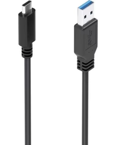 AISENS Cable USB 3 1 Tipo-C A107-0860- USB Tipo-C Macho - USB Macho- 10Gbps- 2m- Negro