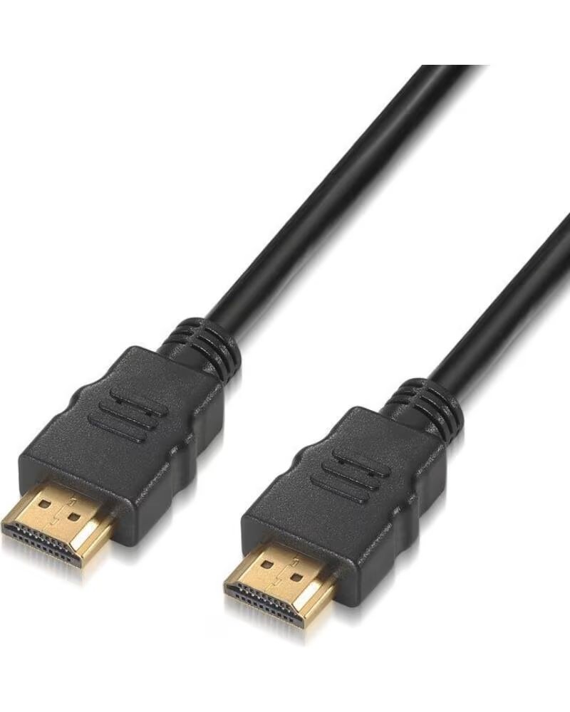 AISENS Cable HDMI 2 0 4K A120-0122- HDMI Macho - HDMI Macho- Hasta 10W- 2250Mbps- 3m- Certificado- Negro