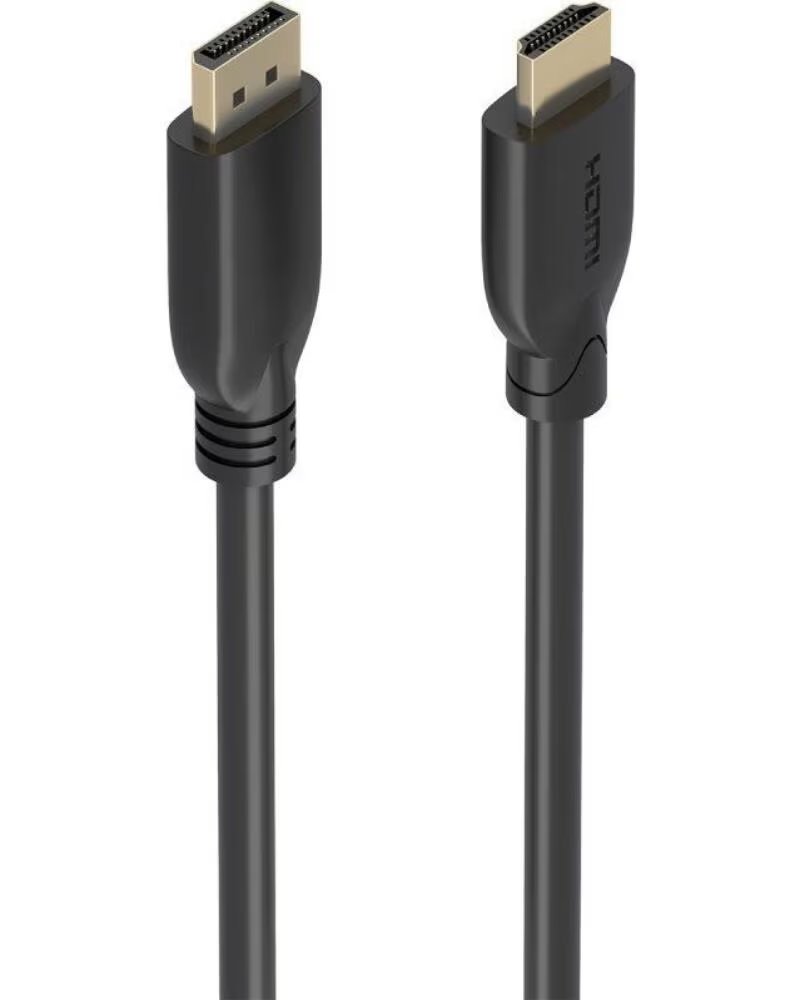 AISENS Cable Conversor A125-0921- DisplayPort Macho - HDMI 4K Macho- 7m- Negro