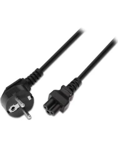 AISENS Cable Alimentacion Trebol A132-0172- CEE7-7 Macho - C5 Hembra- Hasta 1500W- 1 5m