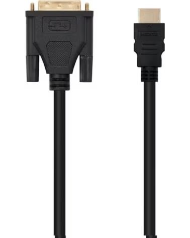 NANO CABLE Cable HDMI Nanocable 10 15 0502- DVI Macho - HDMI Macho- 1 8m- Negro