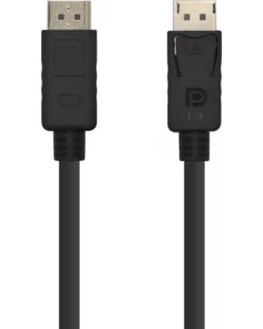 AISENS Cable DisplayPort 1 4 8K A149-0391- DisplayPort Macho - DisplayPort Macho- 3m- Negro
