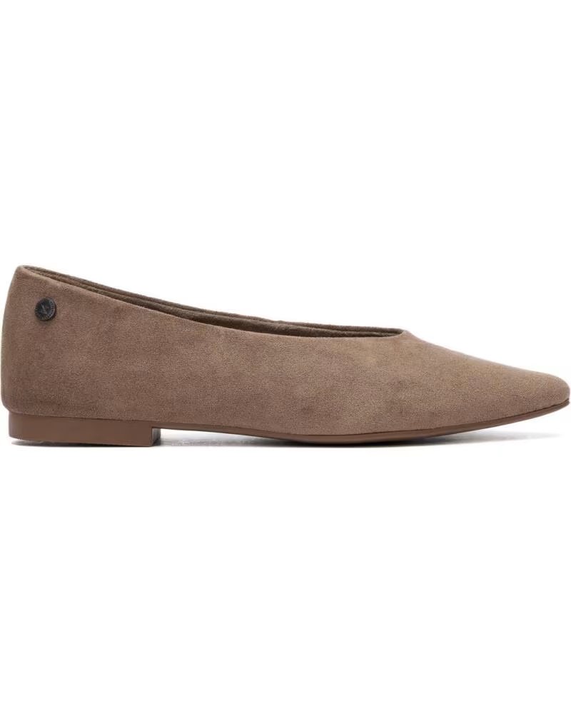 XTI 146511 TAUPE BALLET FLATS