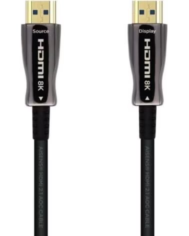 AISENS HDMI 21 AOC ULTRA HIGH SPEED KABEL 8K 100M SCHWARZ A153-0524
