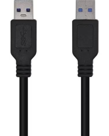 AISENS Cable USB 3 0 A105-0447- USB Macho - USB Macho- 5Gbps- 2m- Negro