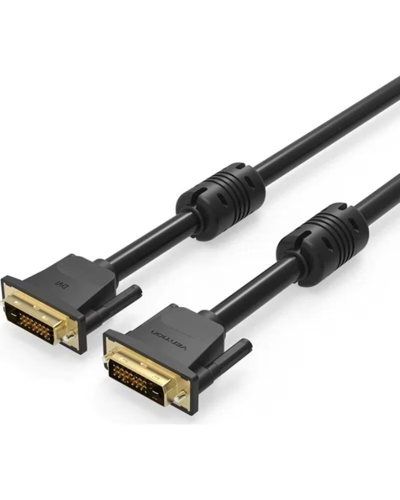 VENTION Cable DVI EAABG- DVI-D Macho - DVI-D Macho- 1 5m- Negro