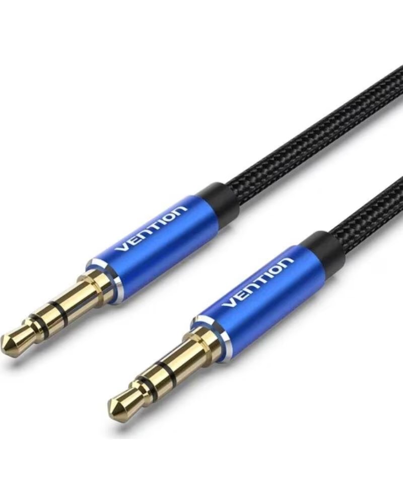 VENTION Cable Estereo BAWLD- Jack 3 5 Macho - Jack 3 5 Macho- 50cm- Azul