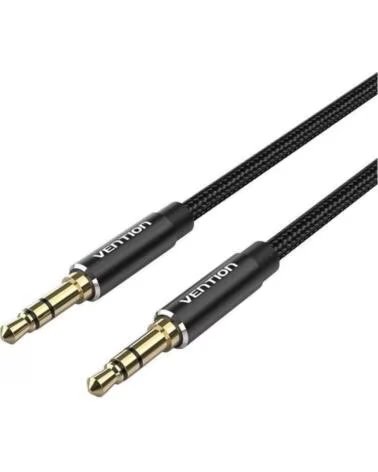VENTION Cable Estereo BAWBJ- Jack 3 5 Macho - Jack 3 5 Macho- 5m- Negro