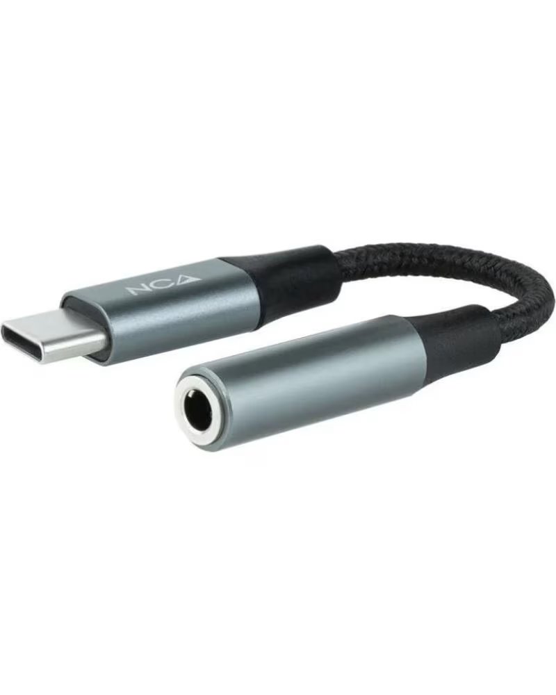 NANO CABLE Conversor USB Tipo-C Nanocable 10 24 1204- USB Tipo-C Macho - Jack 3 5 Hembra