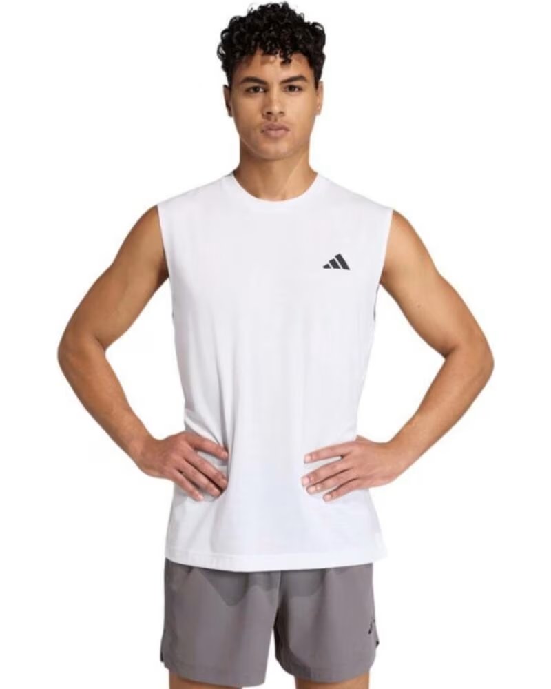 ADIDAS Camiseta Sin Mangas Esentials Blanca Kd5424