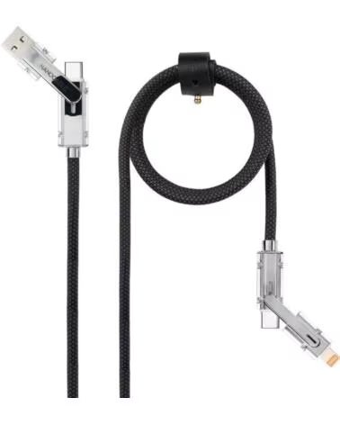 NANO CABLE Cable USB 2 0 Tipo-C Nanocable 10 01 2601- USB Tipo-C Macho USB Macho - USB Tipo-C Macho Lightning Macho- Hasta 27W- 